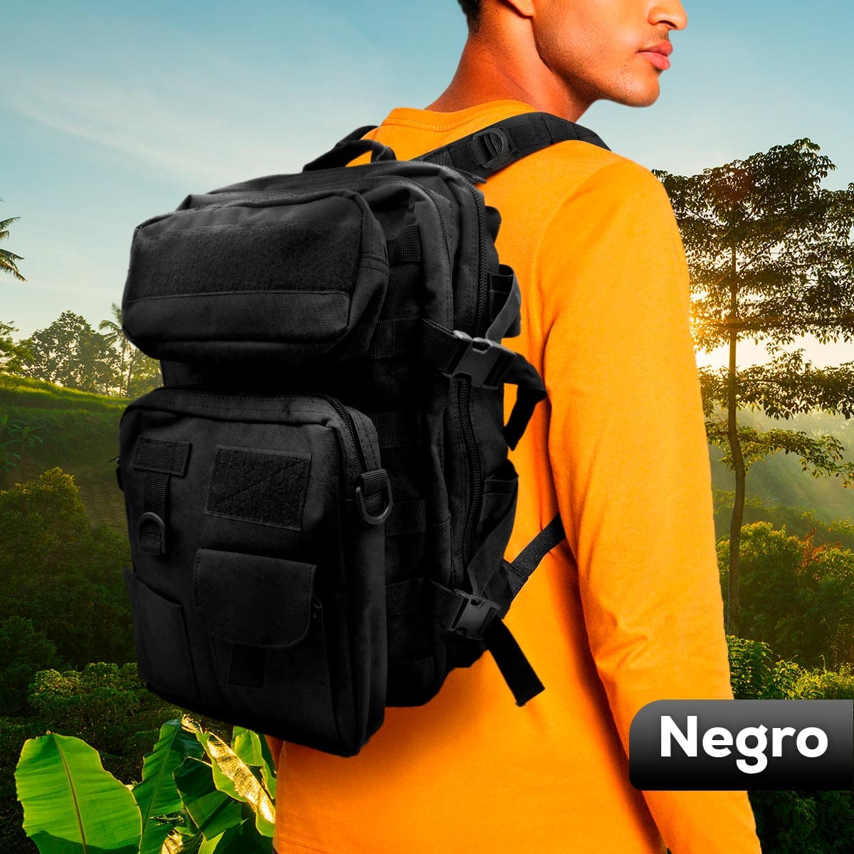 Morral Militar 40 Litros Bolso E456